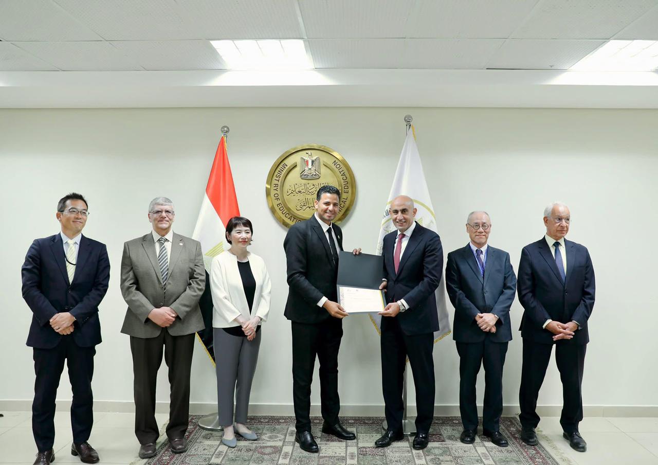 الجامعة المصرية اليابانية تشارك فى تكريم مدربي التوكاتسو بالتعاون مع “جايكا” ووزارة التعليم
