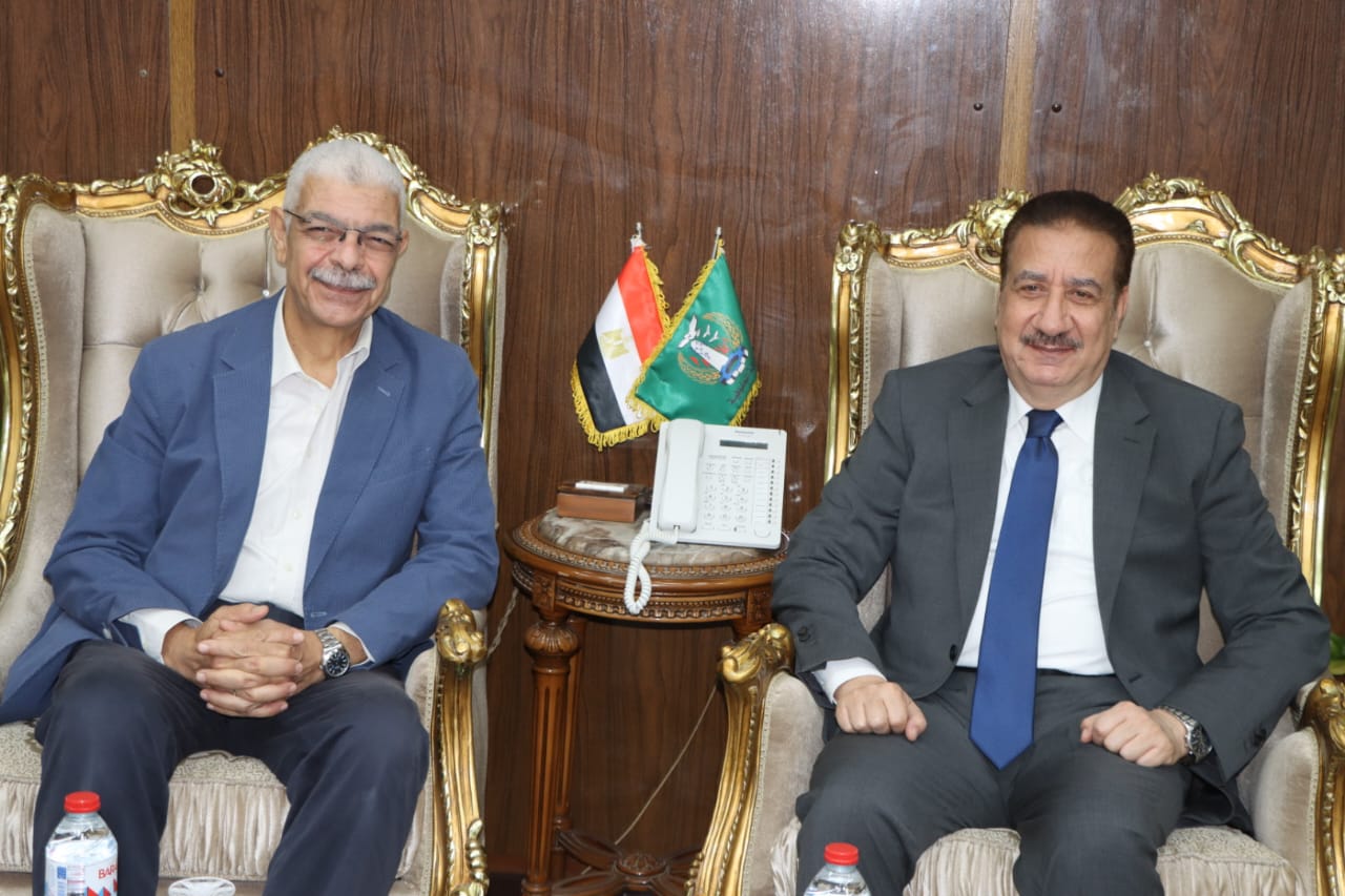 رئيس جامعة المنوفية ومحافظ المنوفية يبحثان آفاق التعاون المشترك للنهوض بالمحافظة