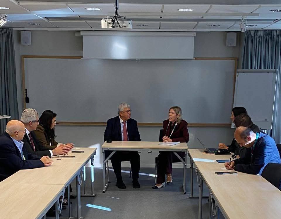 وزير التعليم العالي يلتقي وزيرة الدولة السويدية للتعليم والبحث العلمي لبحث سبل التعاون الأكاديمي والبحثي