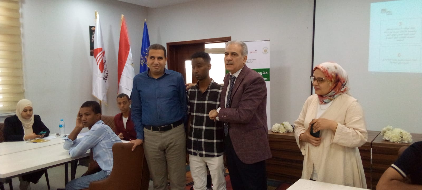 جامعة أسوان تشارك في تدريب أصدقاء ذوي الإعاقة لبناء بيئة جامعية متاحة للجميع