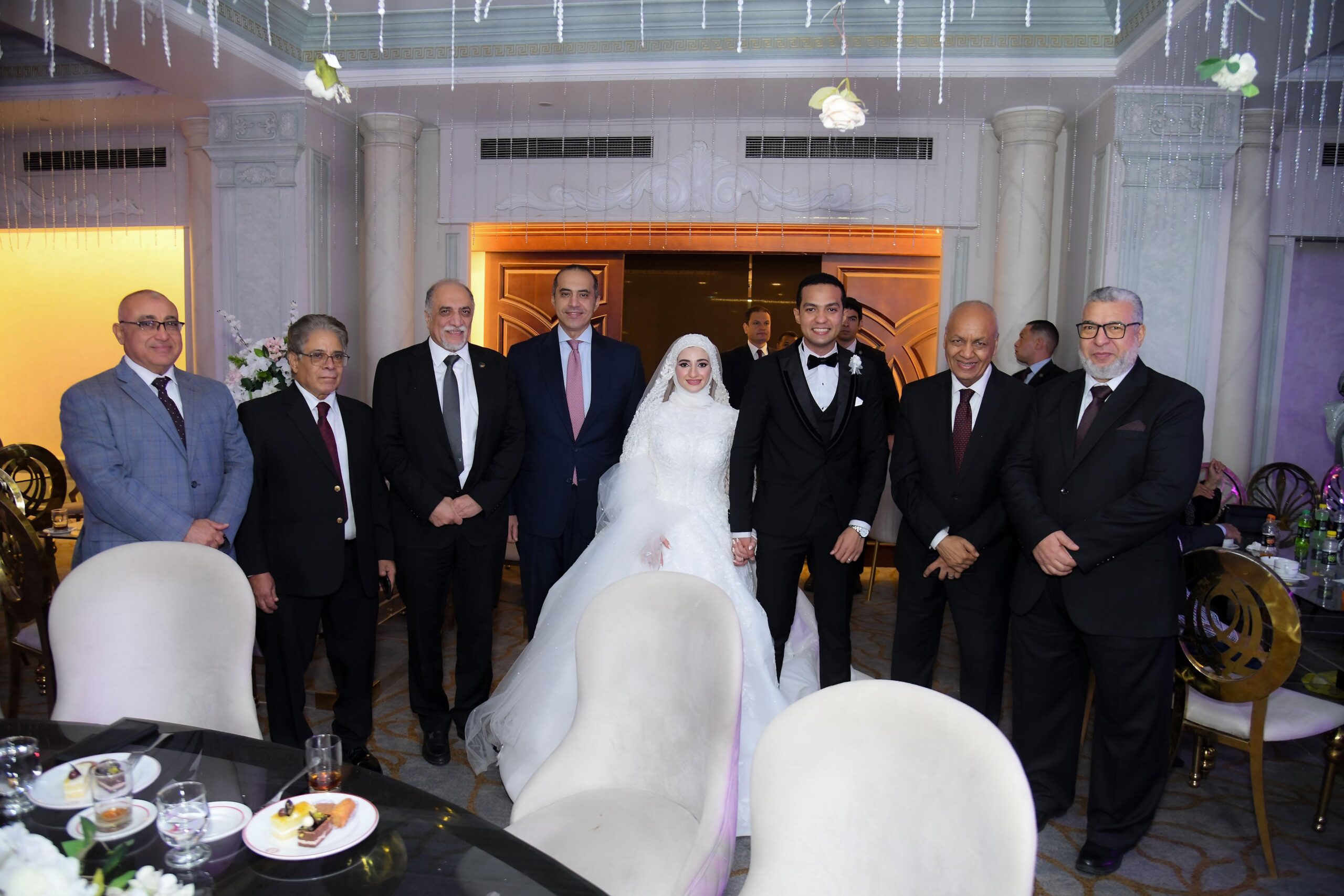 حفل زفاف كريمة الكاتب الصحفي حامد محمد حامد… مبروك للعروسين