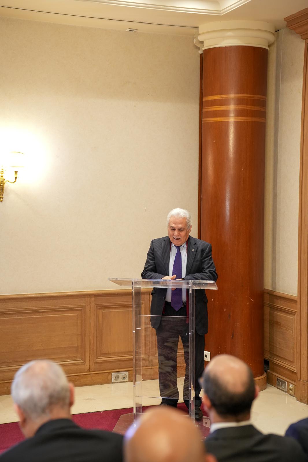 حفل تكريم للسفير المصري بفرنسا من الجالية المصرية