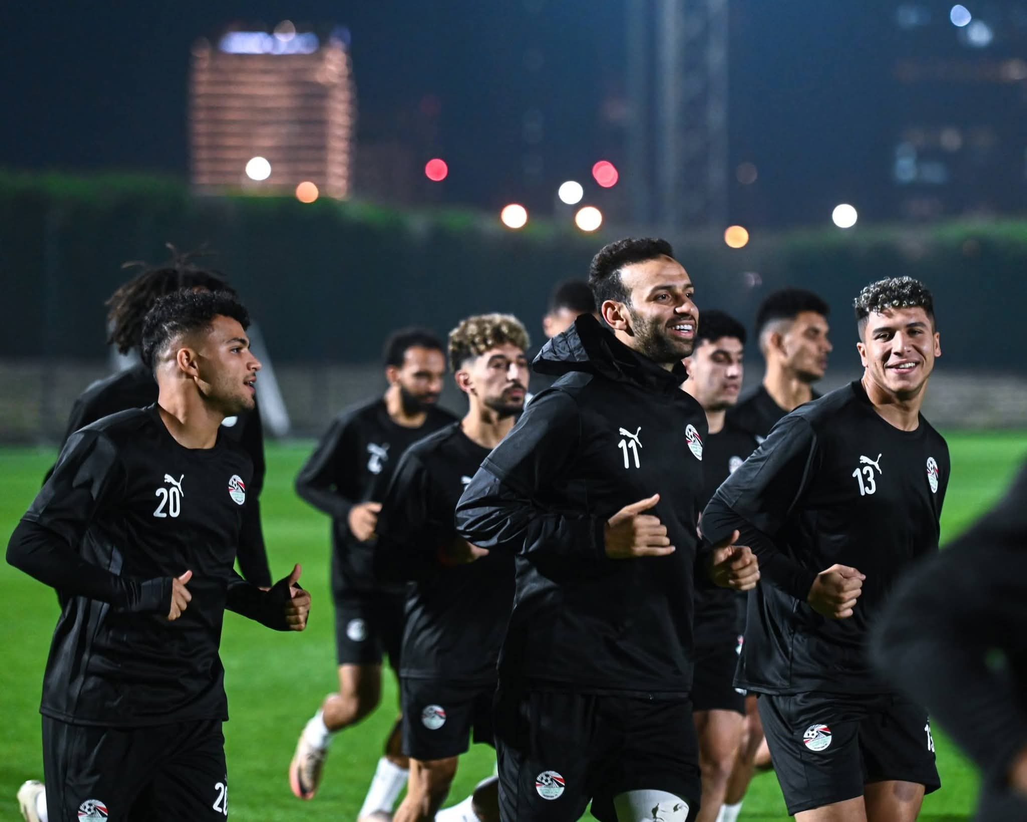 منتخب مصر يستعد لمواجهة الكويت غداً ببطولة كأس العرب 2025