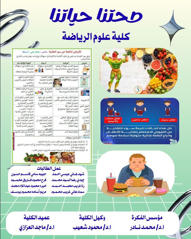 كلية علوم الرياضة بجامعة قناة السويس تعزز الوعي الصحي في المدارس من خلال مبادرة صحتنا حياتنا