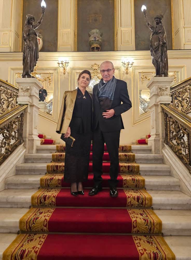 السفير التركي وحرمه يشهدان تكريم رواد المجتمع والاقتصاد في قصر عابدين