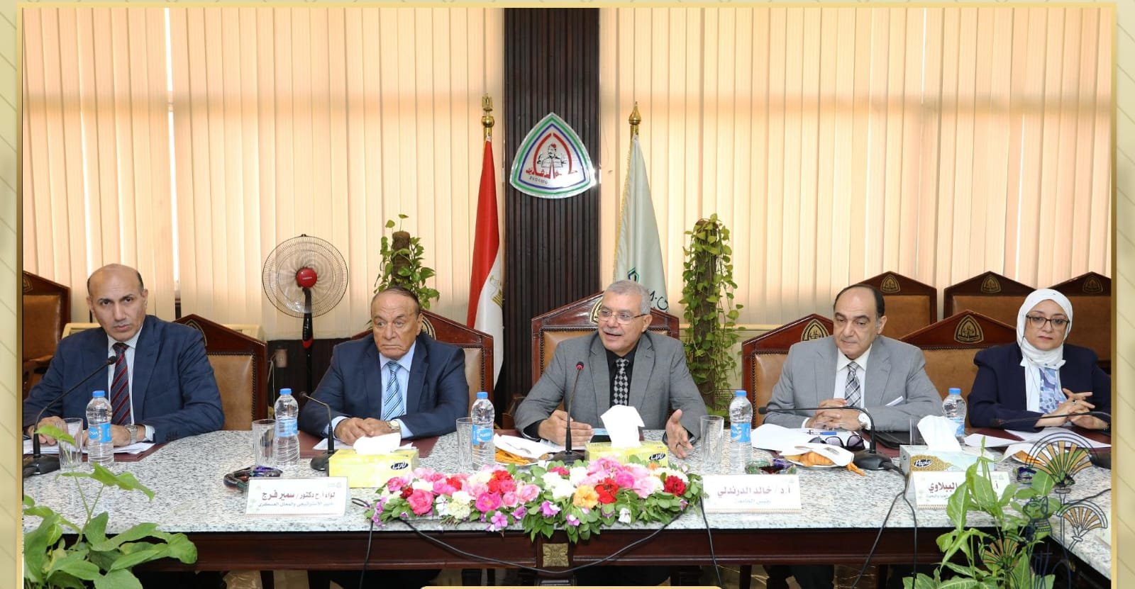 مجلس جامعة الزقازيق يعقد جلسته الشهرية ويهنِّئُ القيادة السياسية والأمة الإسلامية بذكرى “المولد النبوي الشريف”